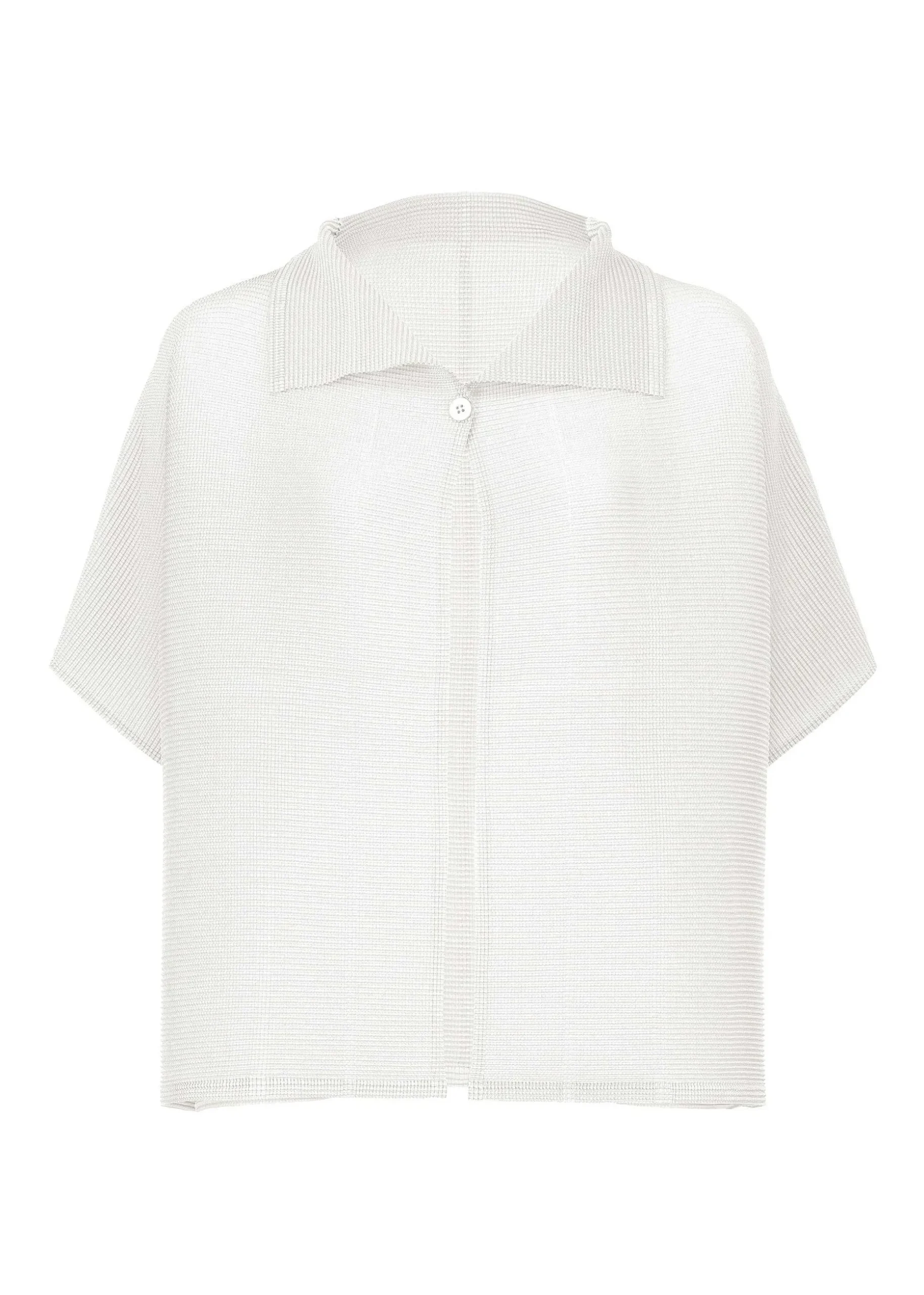 ISSEY MIYAKE Cardigan|Square Stretch Pleats