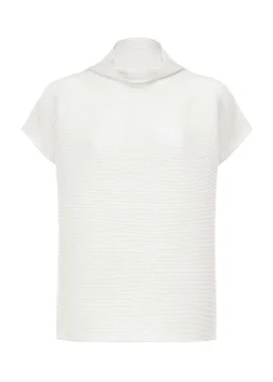 ISSEY MIYAKE Top|Square Stretch Pleats