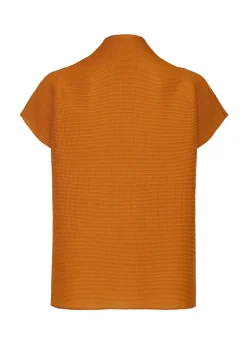 ISSEY MIYAKE Top|Square Stretch Pleats