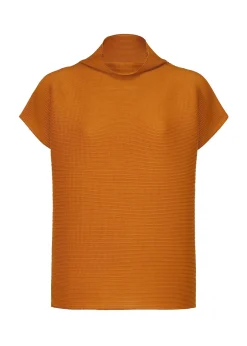 ISSEY MIYAKE Top|Square Stretch Pleats