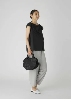 ISSEY MIYAKE Handbag|132 5. Standard Bag 6 Black Luster