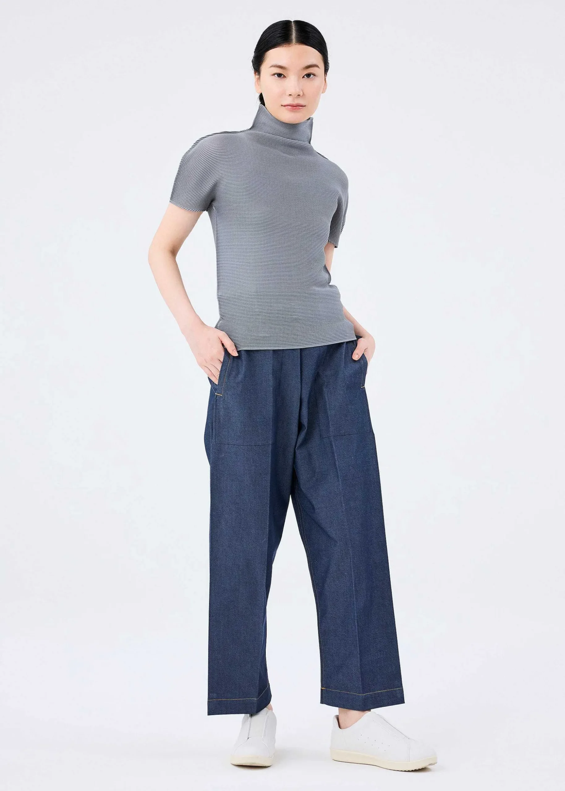 ISSEY MIYAKE Top|Stretch Pleats 4