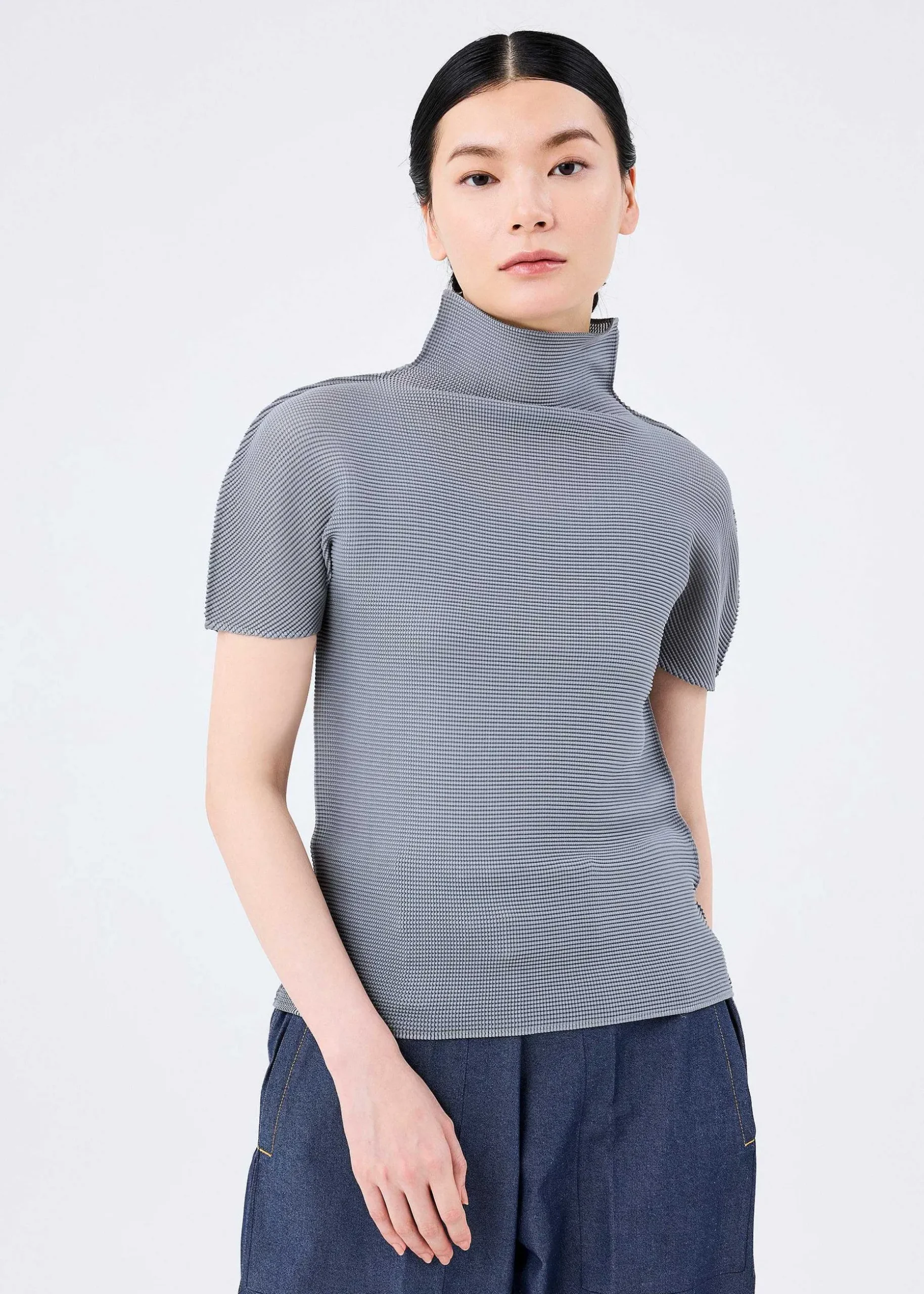 ISSEY MIYAKE Top|Stretch Pleats 4