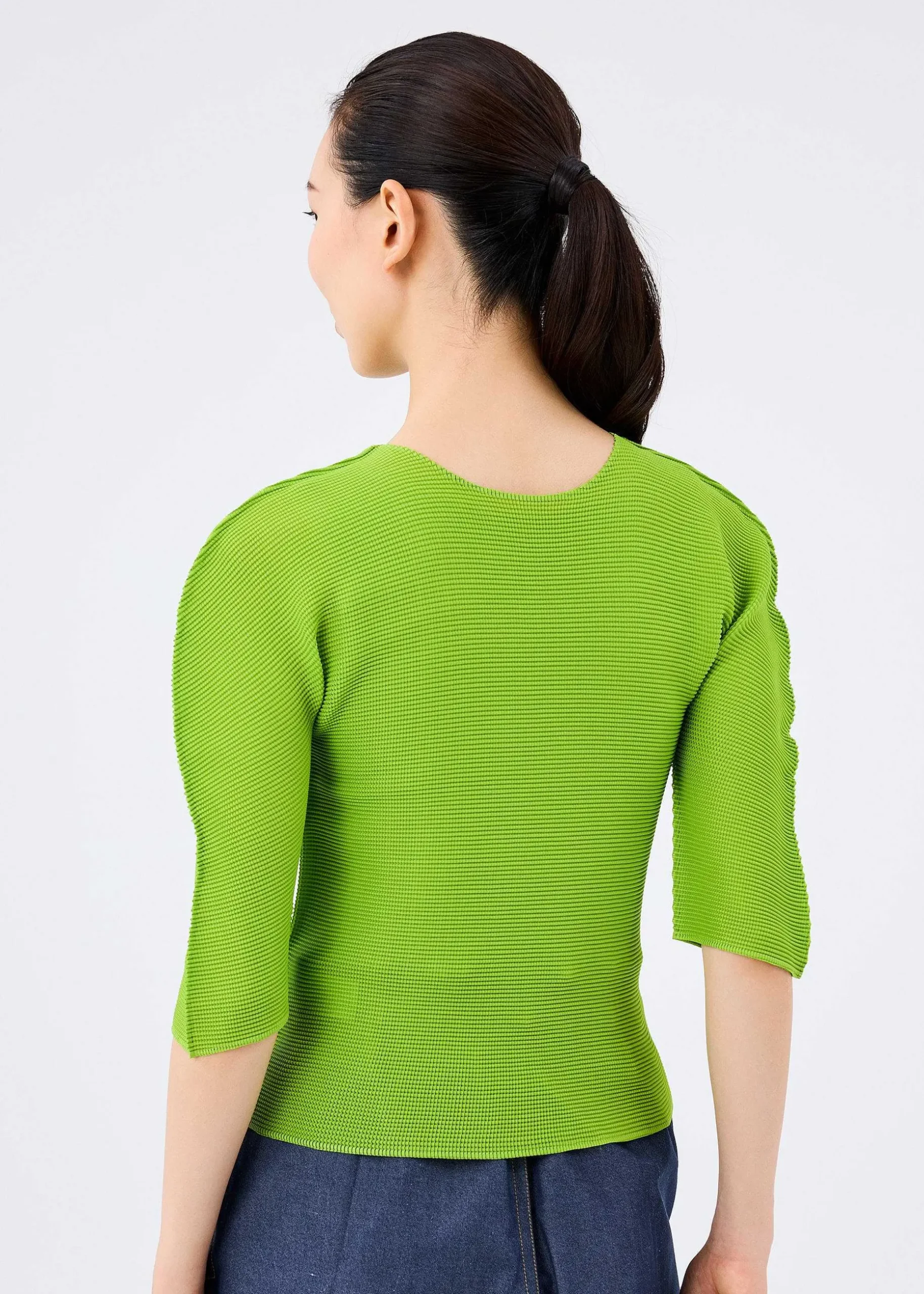 ISSEY MIYAKE Top|Stretch Pleats 3