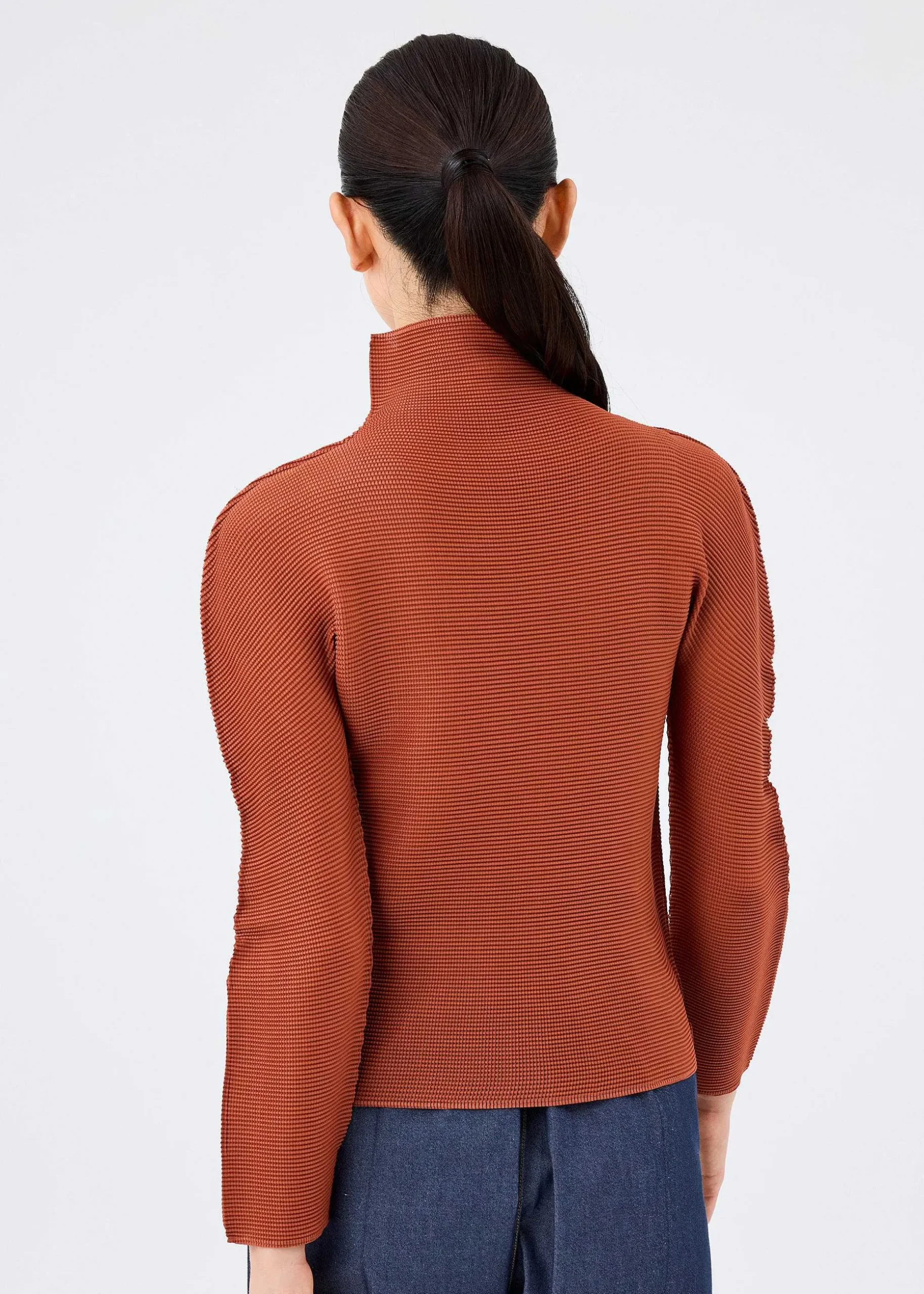 ISSEY MIYAKE Top|Stretch Pleats 3