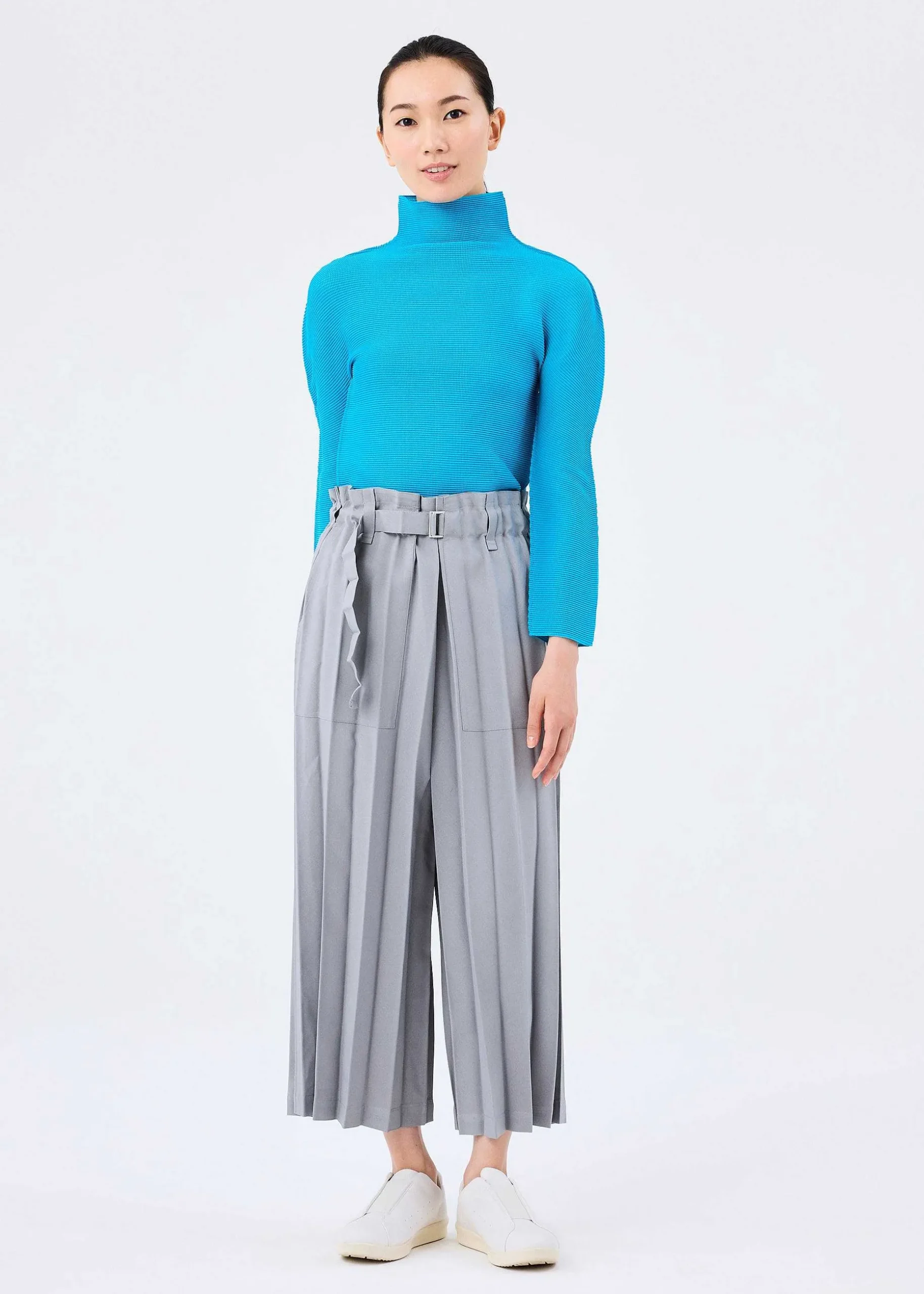 ISSEY MIYAKE Top|Stretch Pleats 2