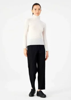 ISSEY MIYAKE Top|Stretch Pleats