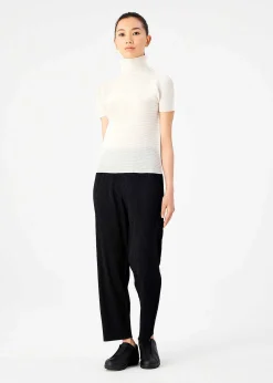 ISSEY MIYAKE Top|Stretch Pleats
