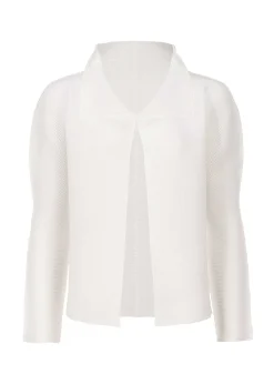 ISSEY MIYAKE Cardigan|Stretch Pleats