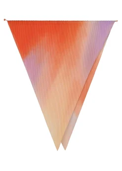 ISSEY MIYAKE Stole|Suffused Pleats Stole