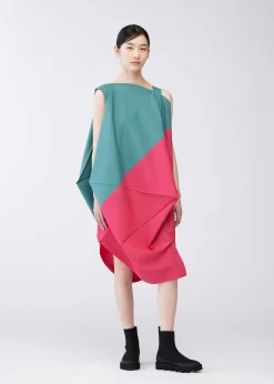 ISSEY MIYAKE Dress|Switching Volume