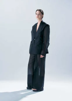 ISSEY MIYAKE Jackets & Blazers|Translucent Suit