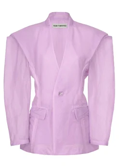 ISSEY MIYAKE Jackets & Blazers|Translucent Suit