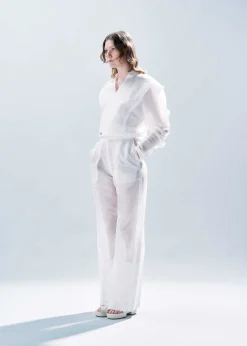 ISSEY MIYAKE Jackets & Blazers|Translucent Suit