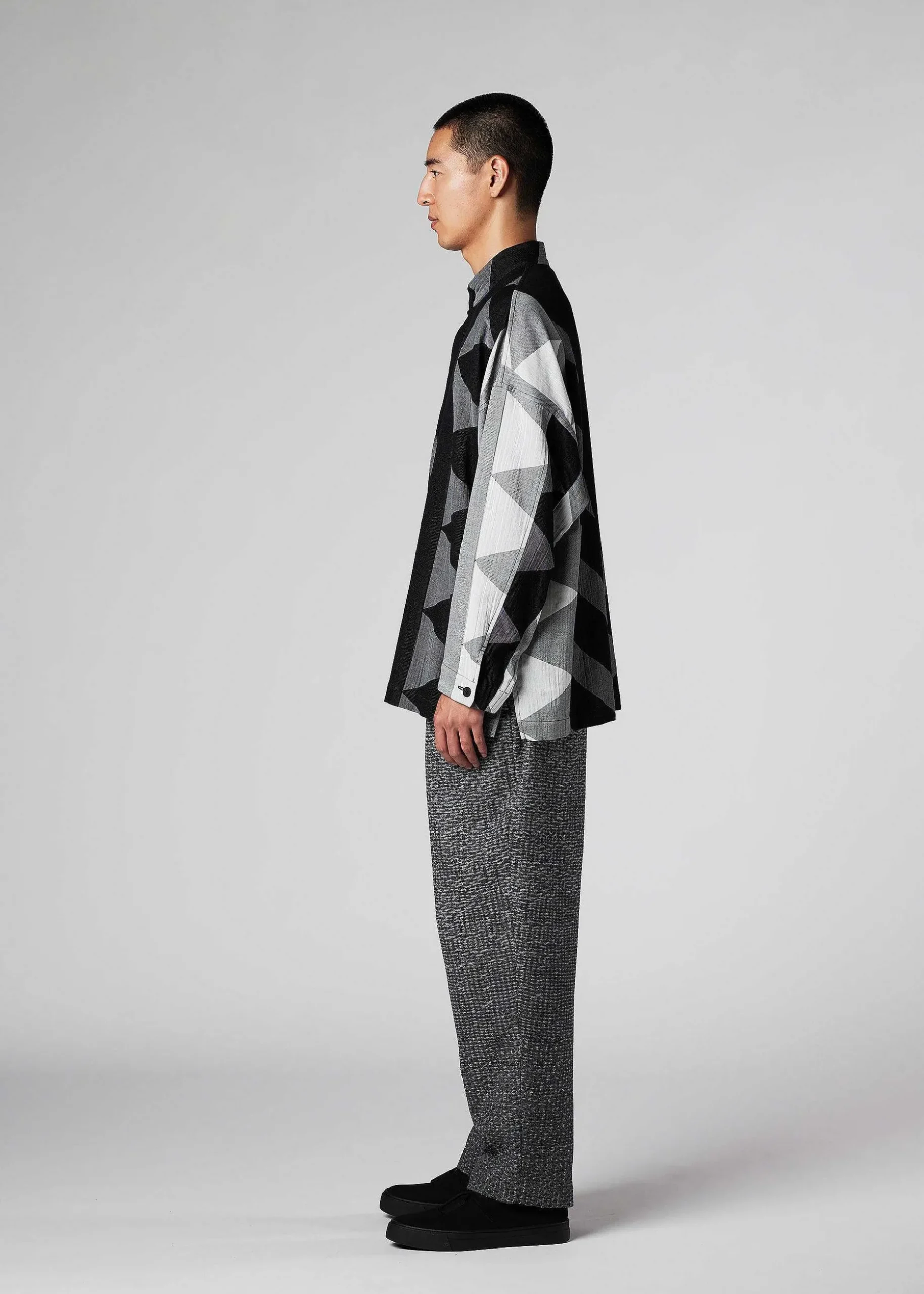 ISSEY MIYAKE Shirts|Triangle Crepe Shirt