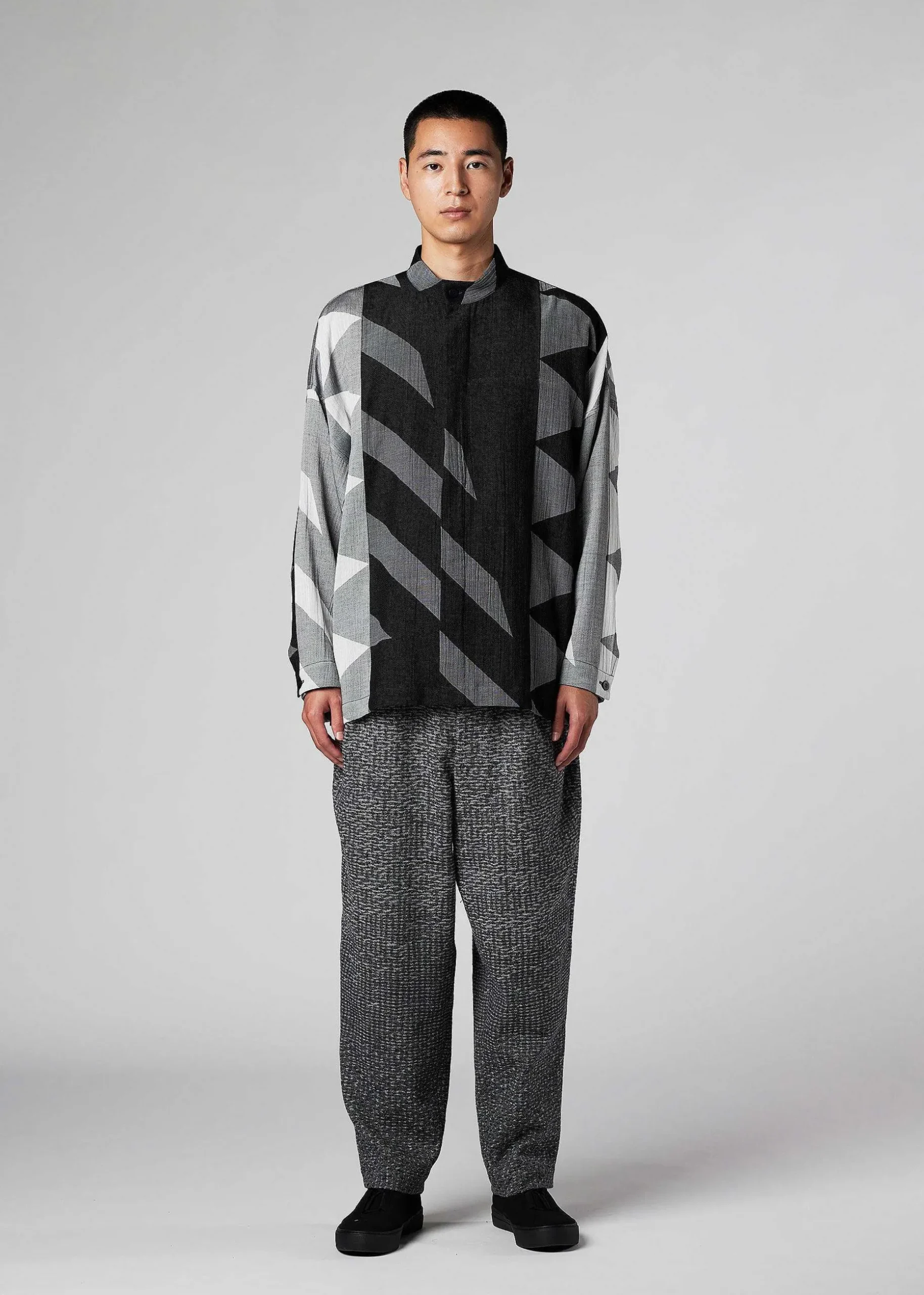 ISSEY MIYAKE Shirts|Triangle Crepe Shirt