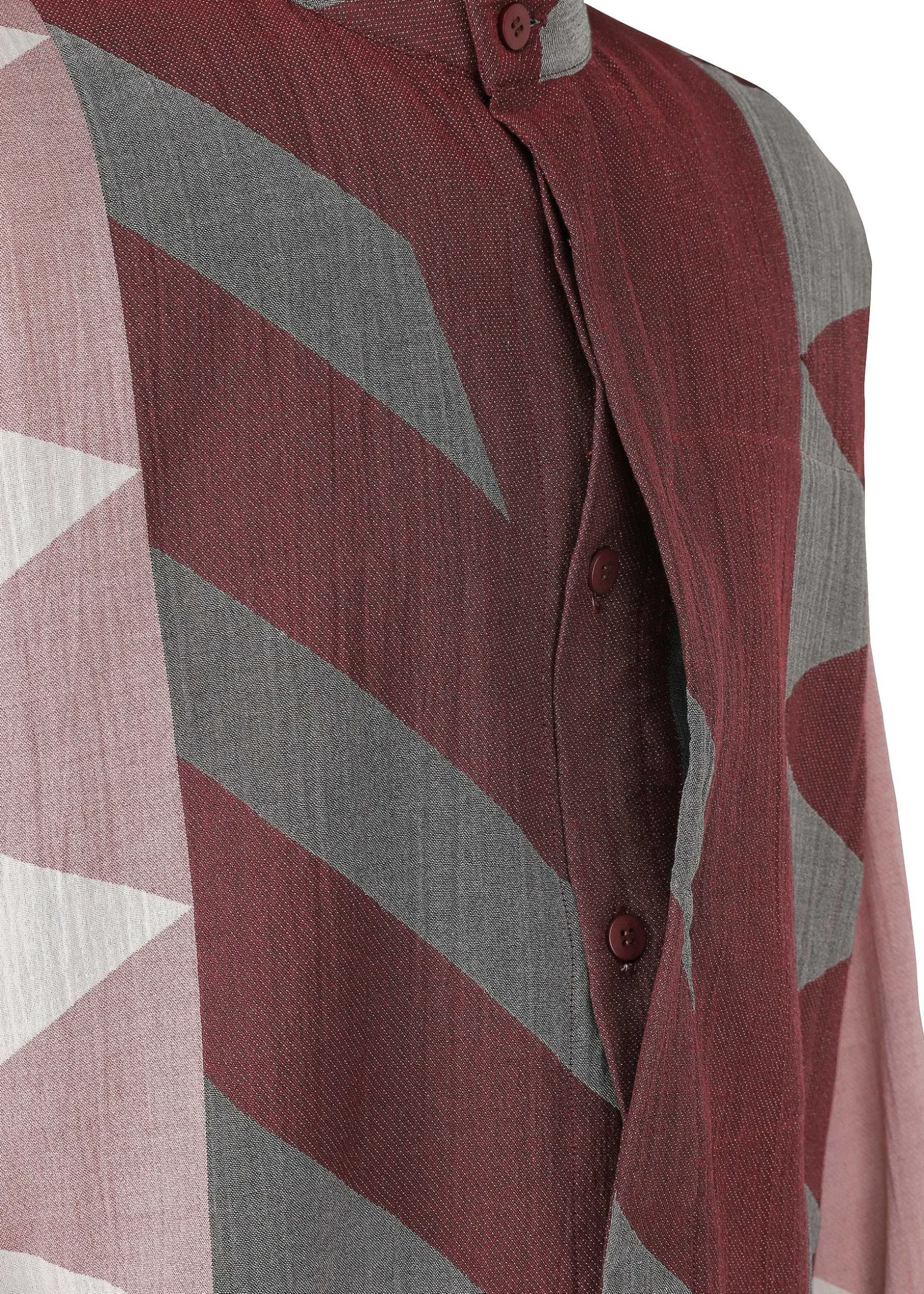 ISSEY MIYAKE Shirts|Triangle Crepe Shirt