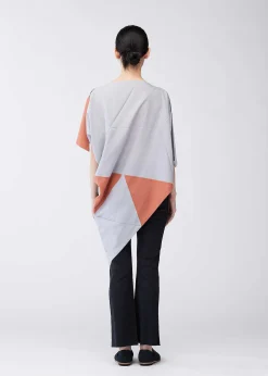 ISSEY MIYAKE Tunic|Triangle Print T