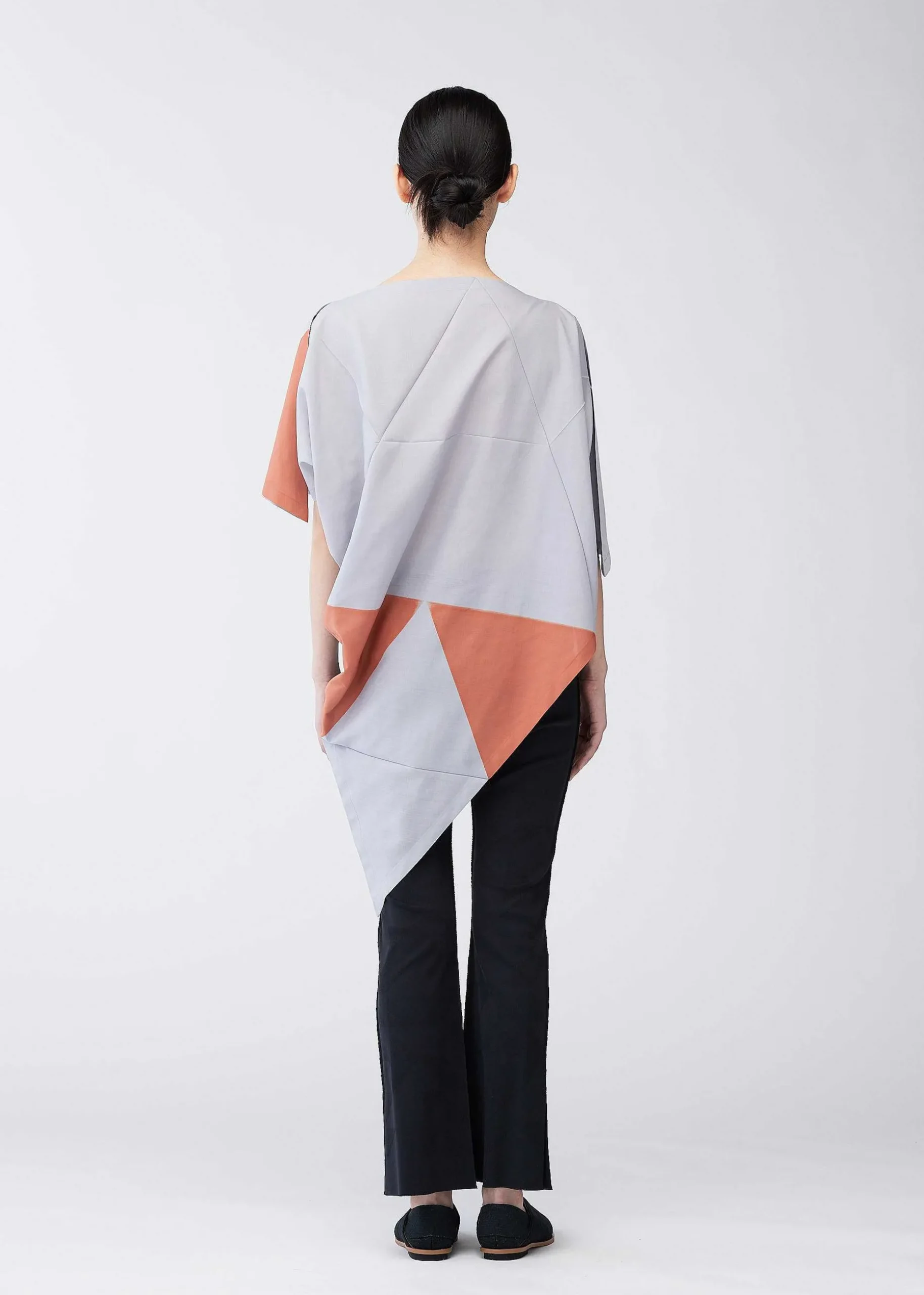 ISSEY MIYAKE Tunic|Triangle Print T