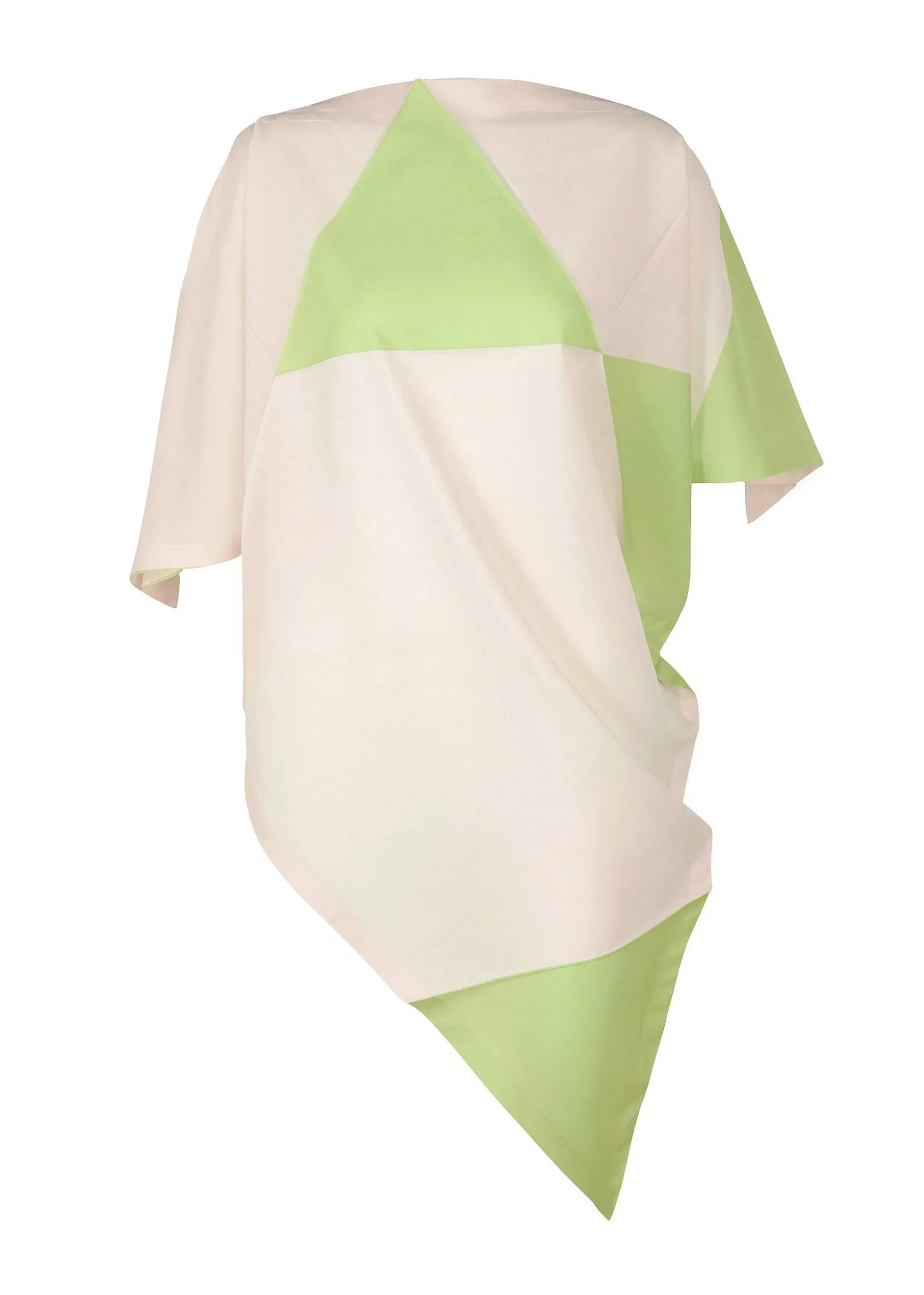 ISSEY MIYAKE Tunic|Triangle Print T