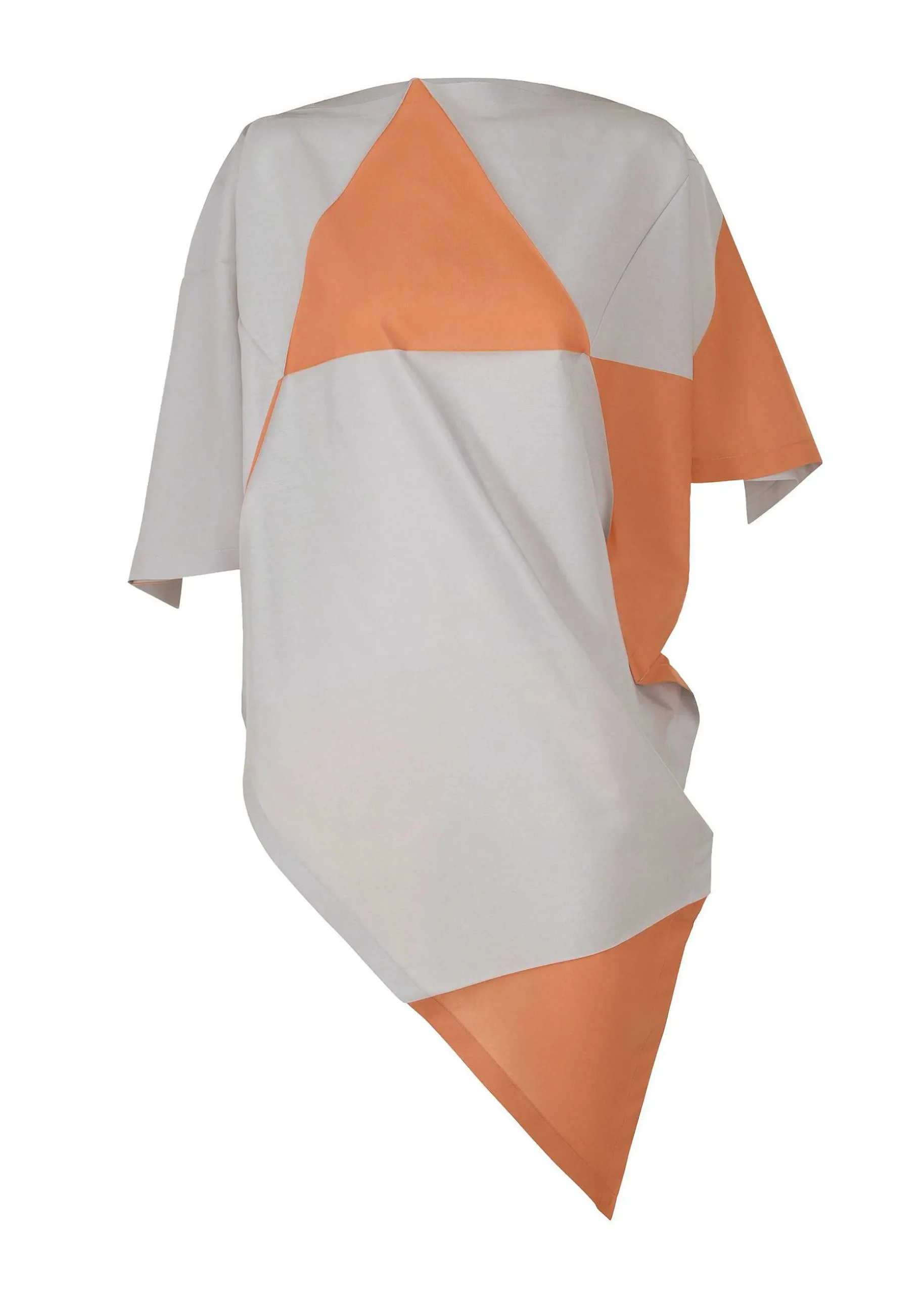 ISSEY MIYAKE Tunic|Triangle Print T