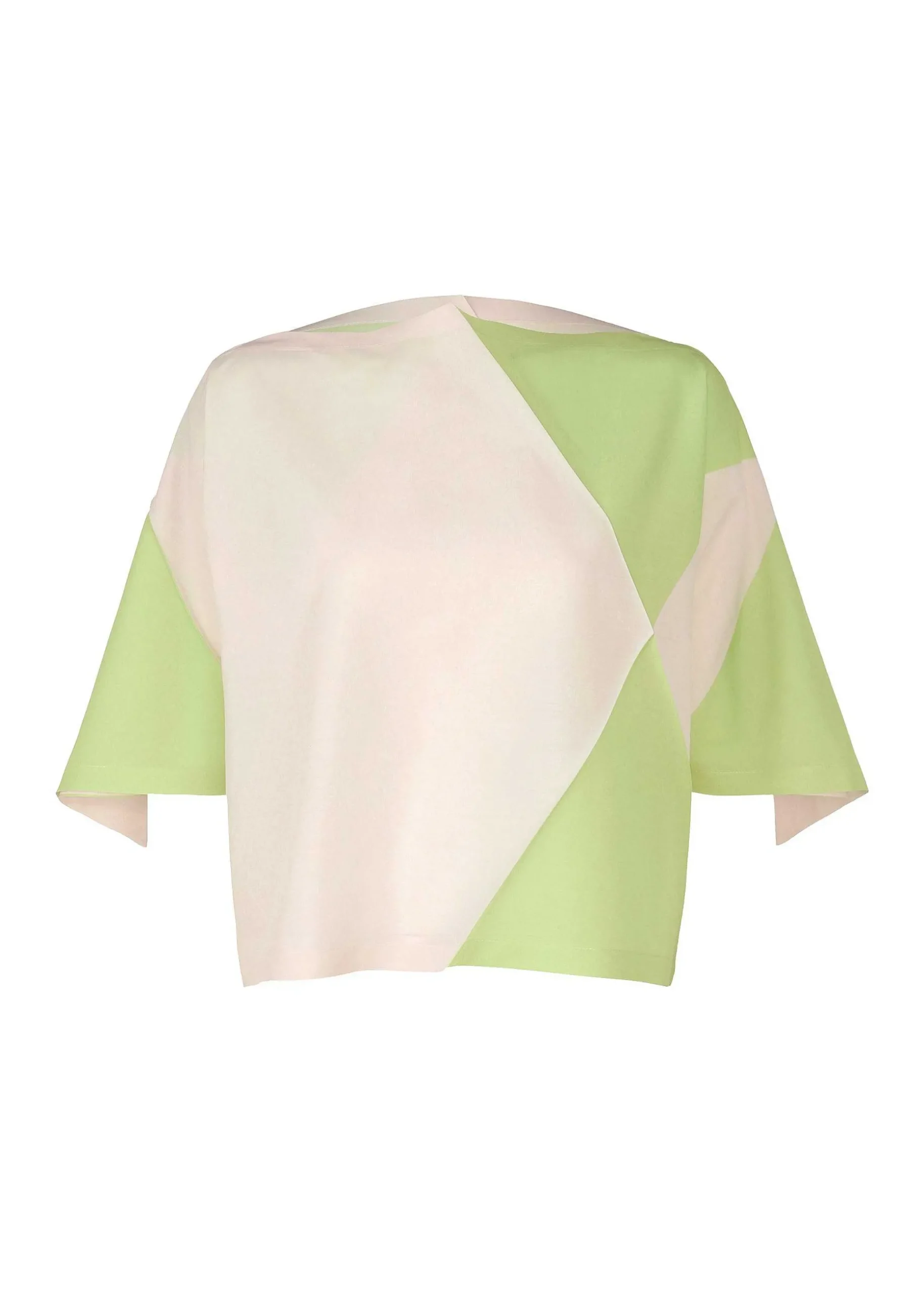 ISSEY MIYAKE Top|Triangle Print T
