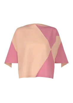 ISSEY MIYAKE Top|Triangle Print T