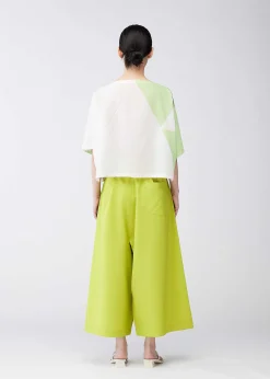 ISSEY MIYAKE Top|Triangle Print T