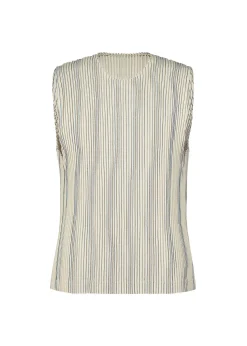 ISSEY MIYAKE Vest|Tweed Pleats