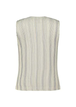 ISSEY MIYAKE Vest|Tweed Pleats