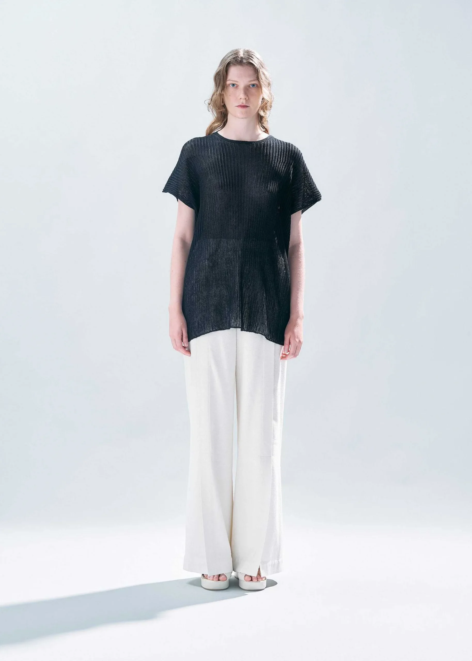 ISSEY MIYAKE Top|Washi Knit