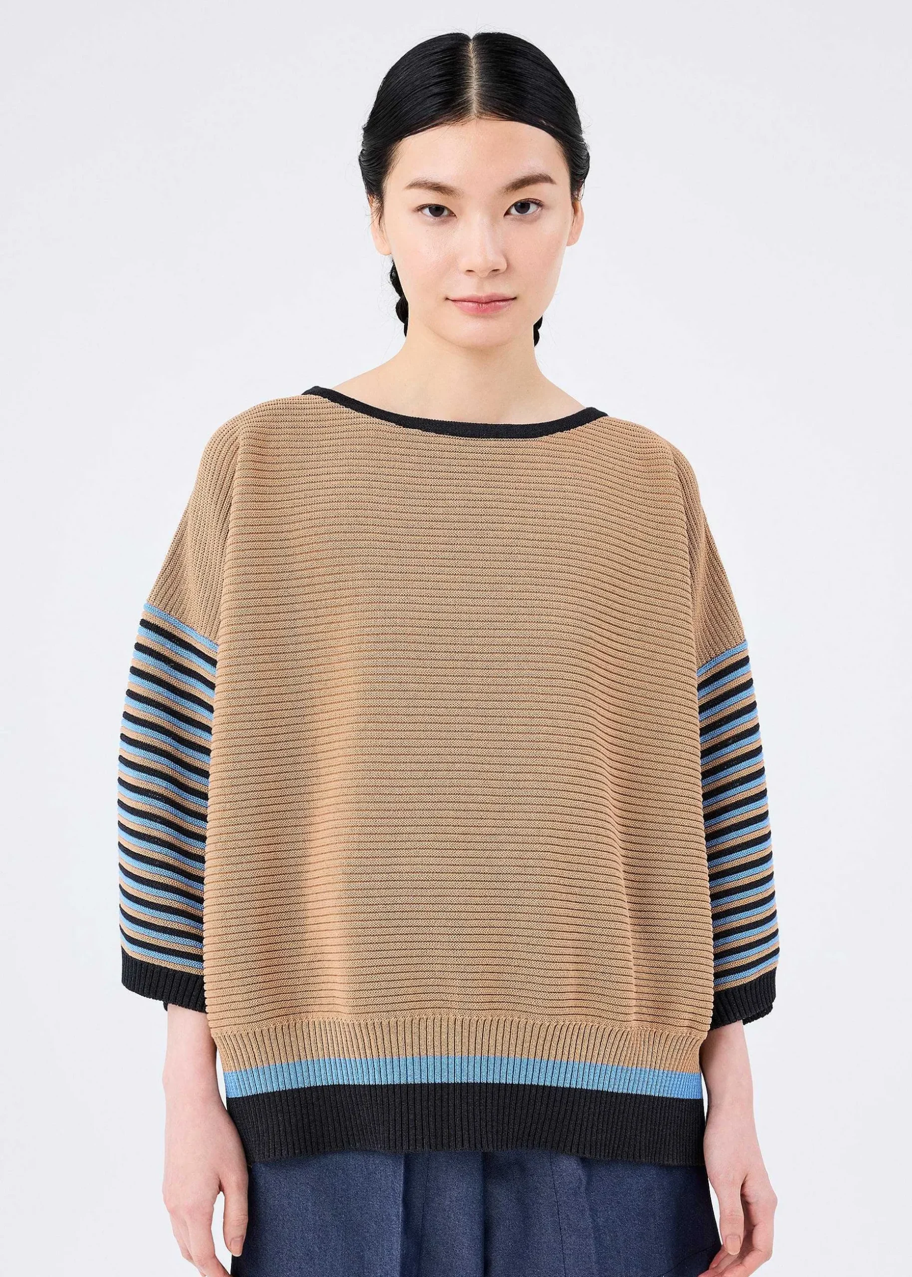 ISSEY MIYAKE Top|Washi Knit
