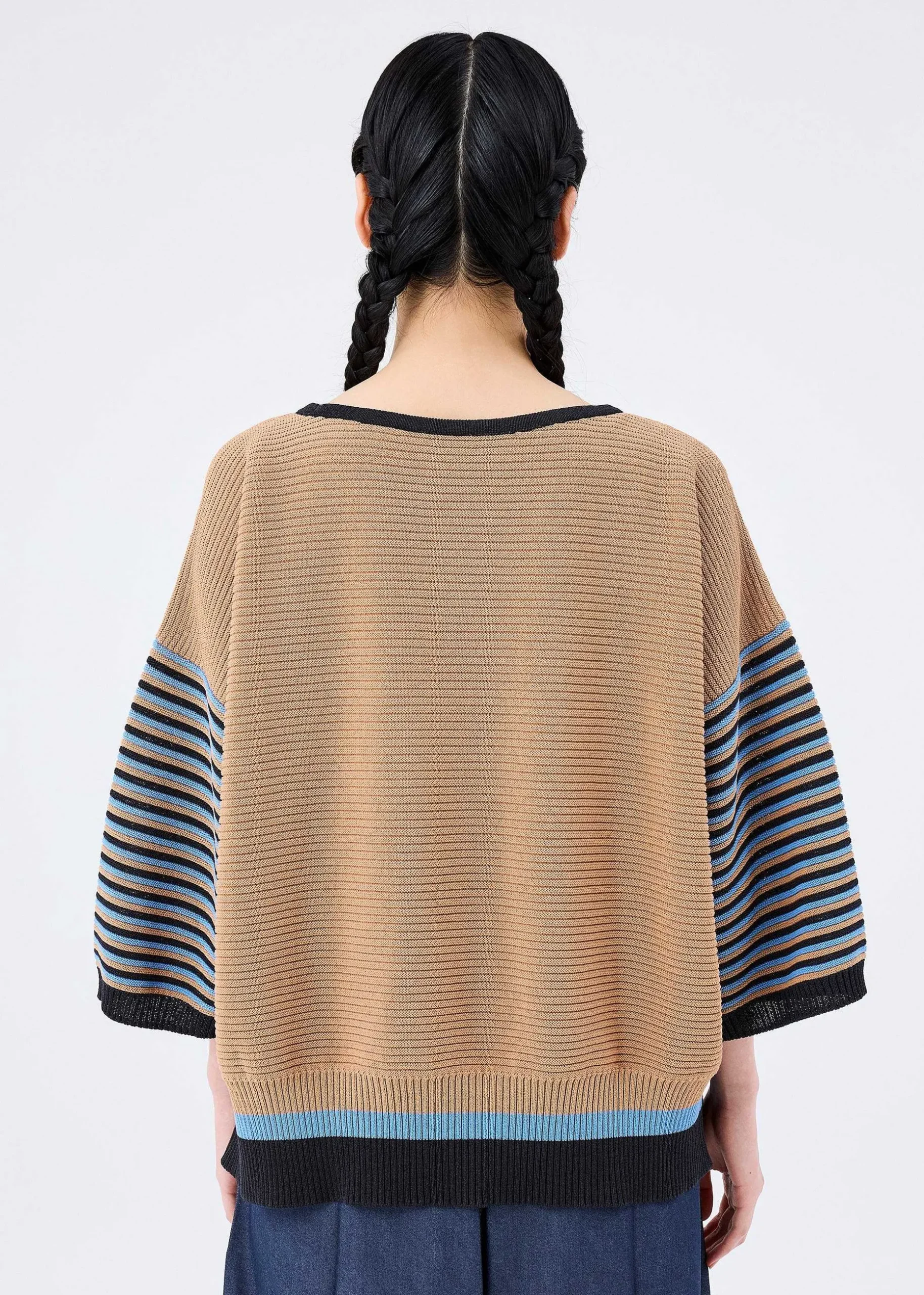 ISSEY MIYAKE Top|Washi Knit