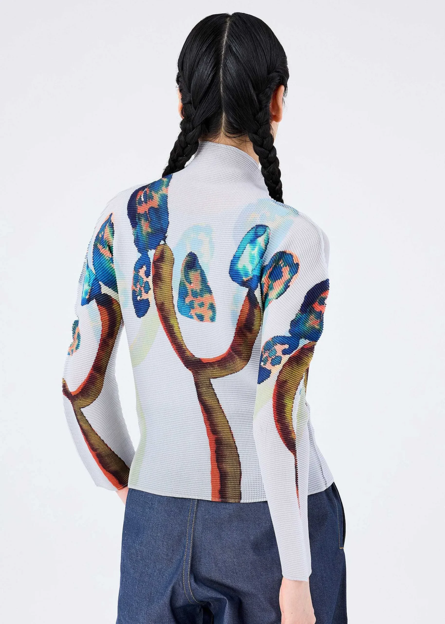 ISSEY MIYAKE Top|Water Flower