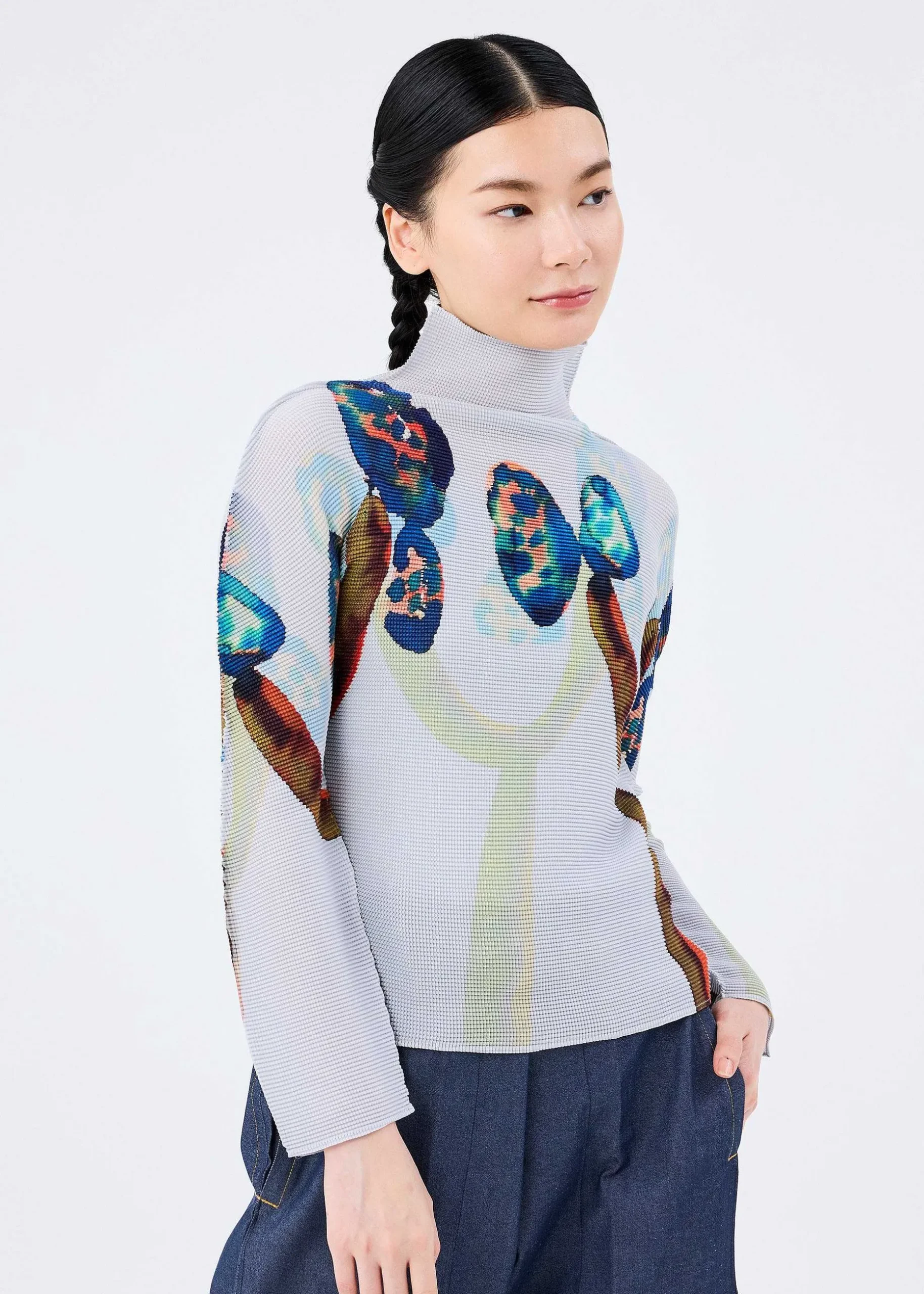 ISSEY MIYAKE Top|Water Flower