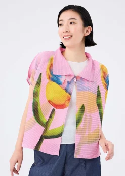 ISSEY MIYAKE Cardigan|Water Flower