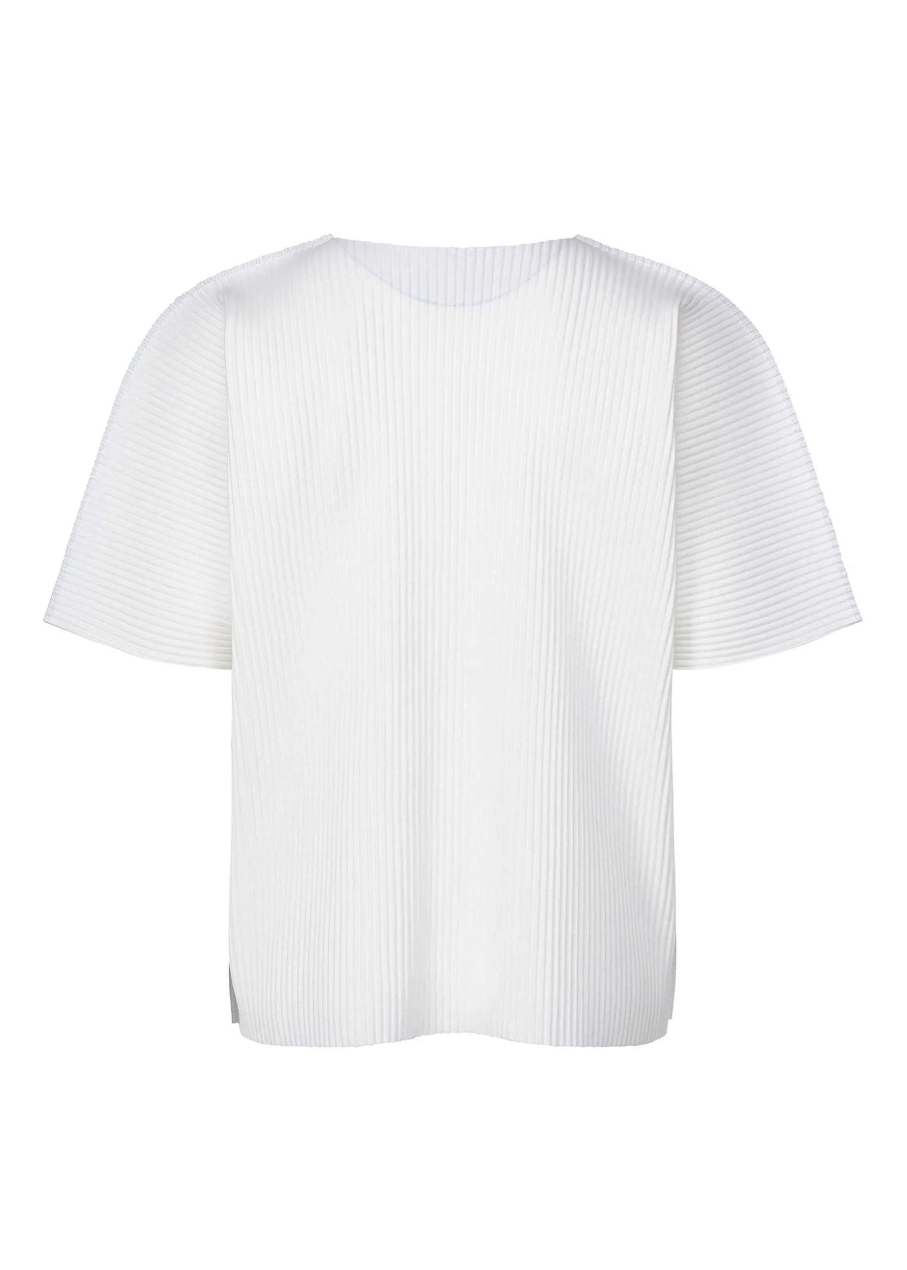 ISSEY MIYAKE Top|Water Flower Fine Knit Pleats T