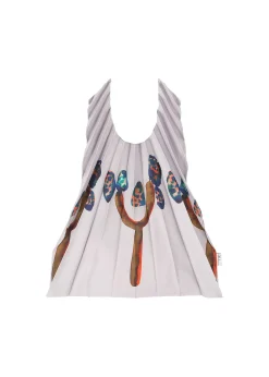 ISSEY MIYAKE Tote Bag|Water Flower Pleats Bag