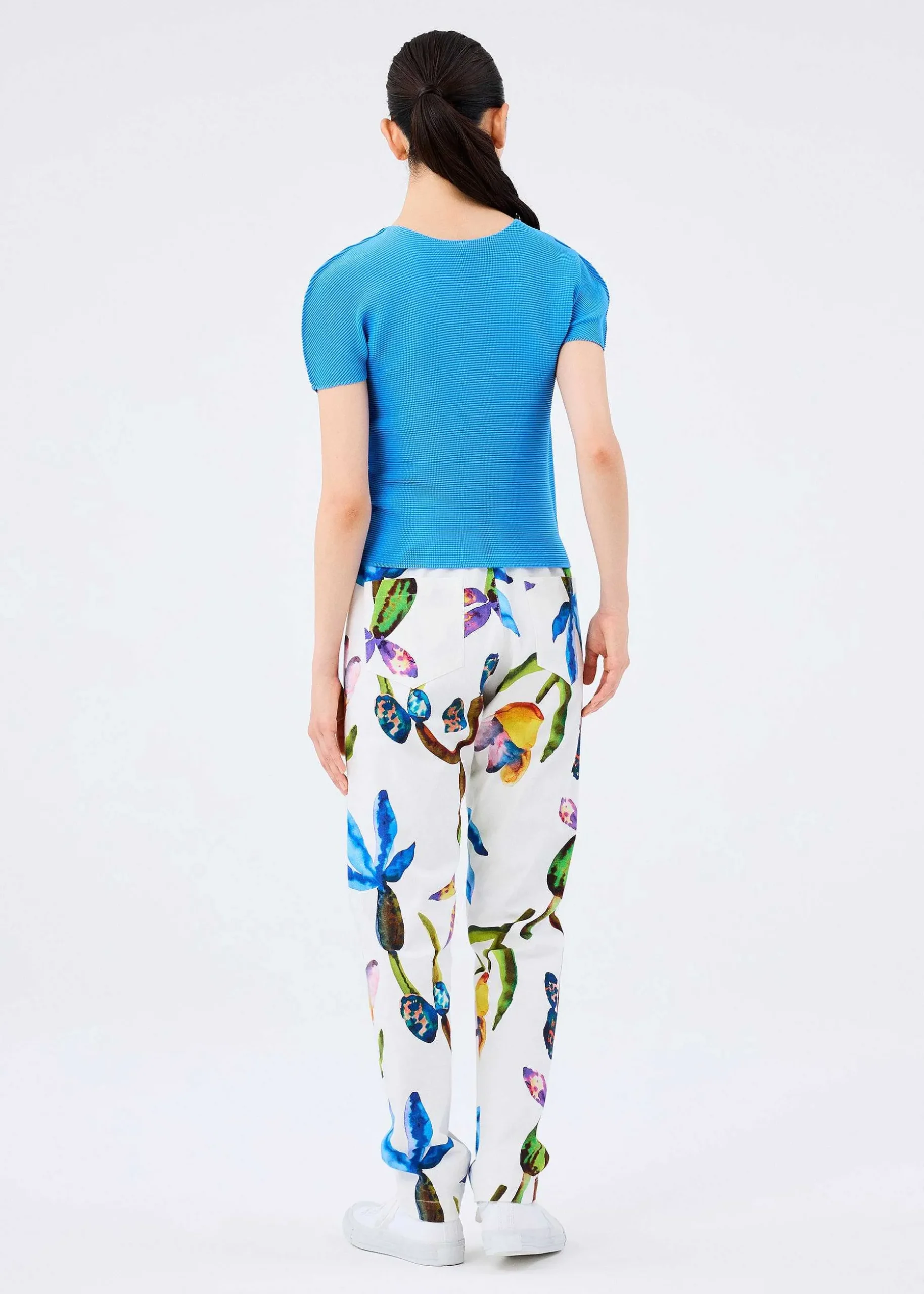 ISSEY MIYAKE Pants|Water Flower Stretch Bottom