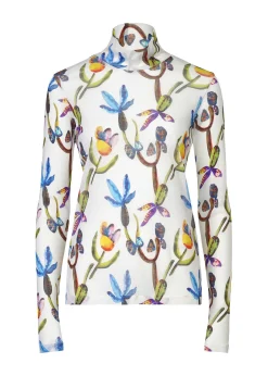 ISSEY MIYAKE Top|Water Flower Tulle Inner
