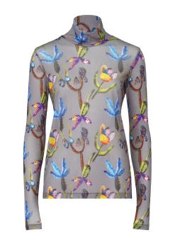 ISSEY MIYAKE Top|Water Flower Tulle Inner