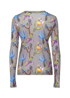 ISSEY MIYAKE Top|Water Flower Tulle Inner