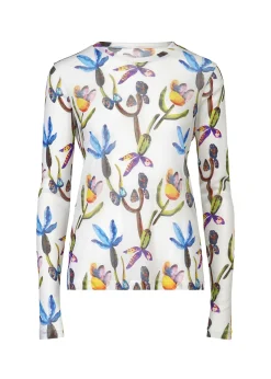 ISSEY MIYAKE Top|Water Flower Tulle Inner