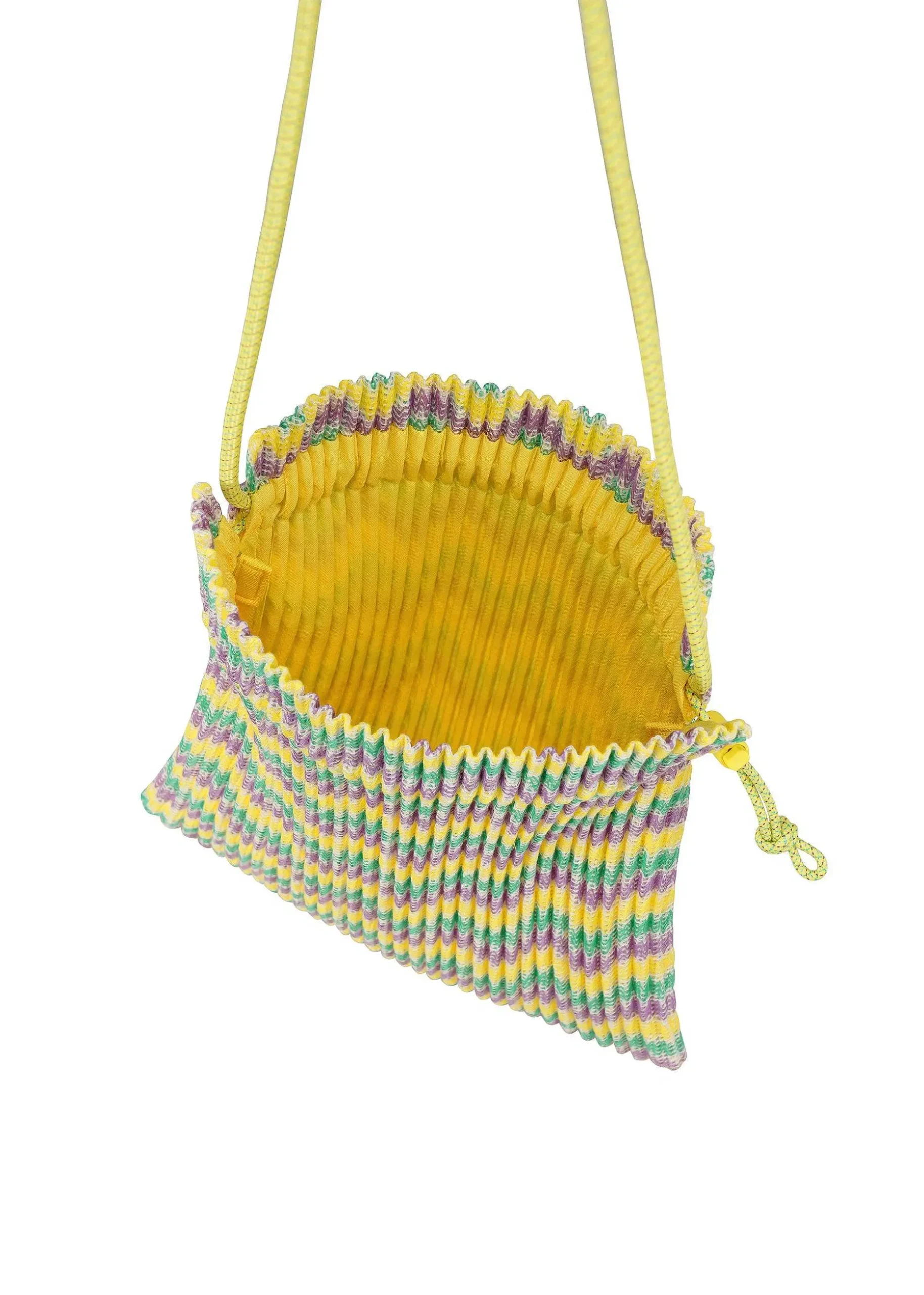 ISSEY MIYAKE Shoulder Bag|Wave Pleats Bag