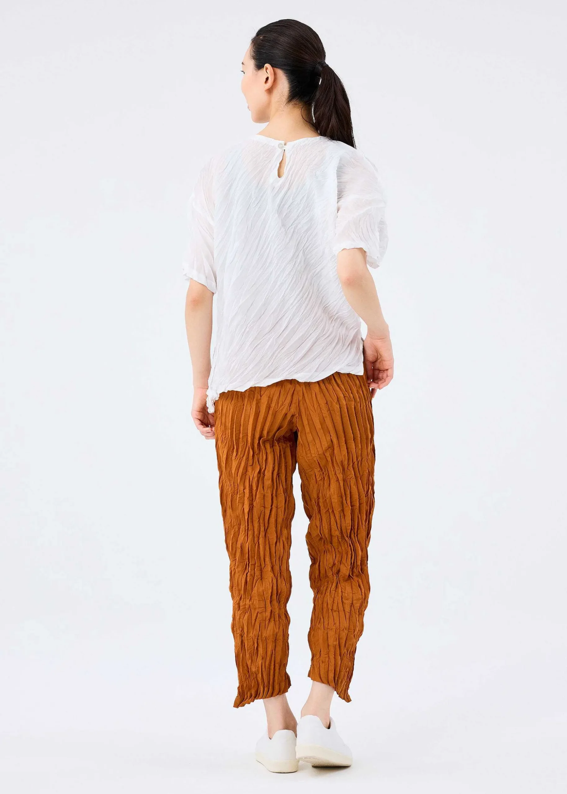 ISSEY MIYAKE Pants|Whipped Pleats