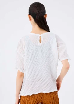 ISSEY MIYAKE Top|Whipped Pleats