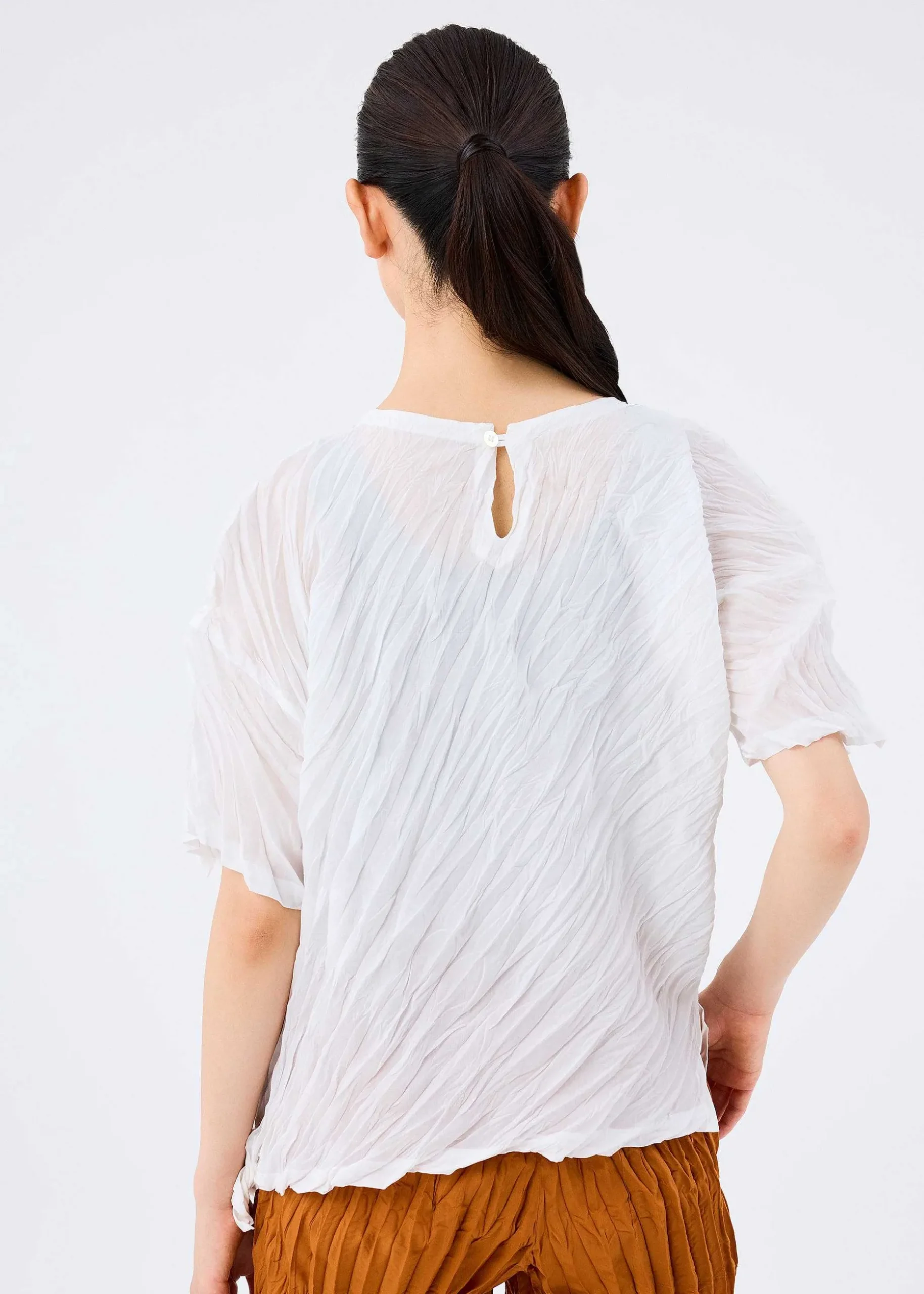 ISSEY MIYAKE Top|Whipped Pleats