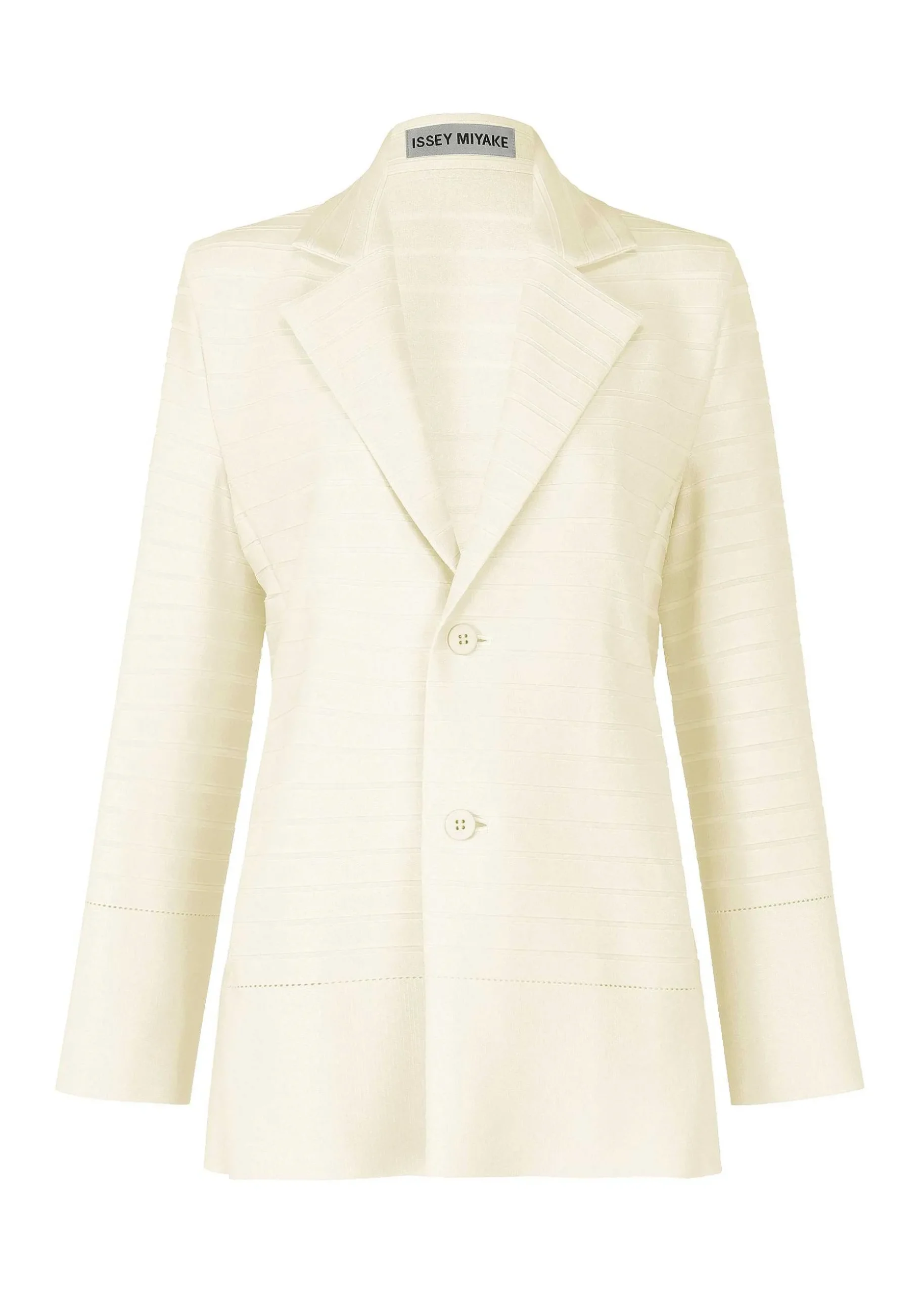 ISSEY MIYAKE Jackets & Blazers|Wide Stripe Knit