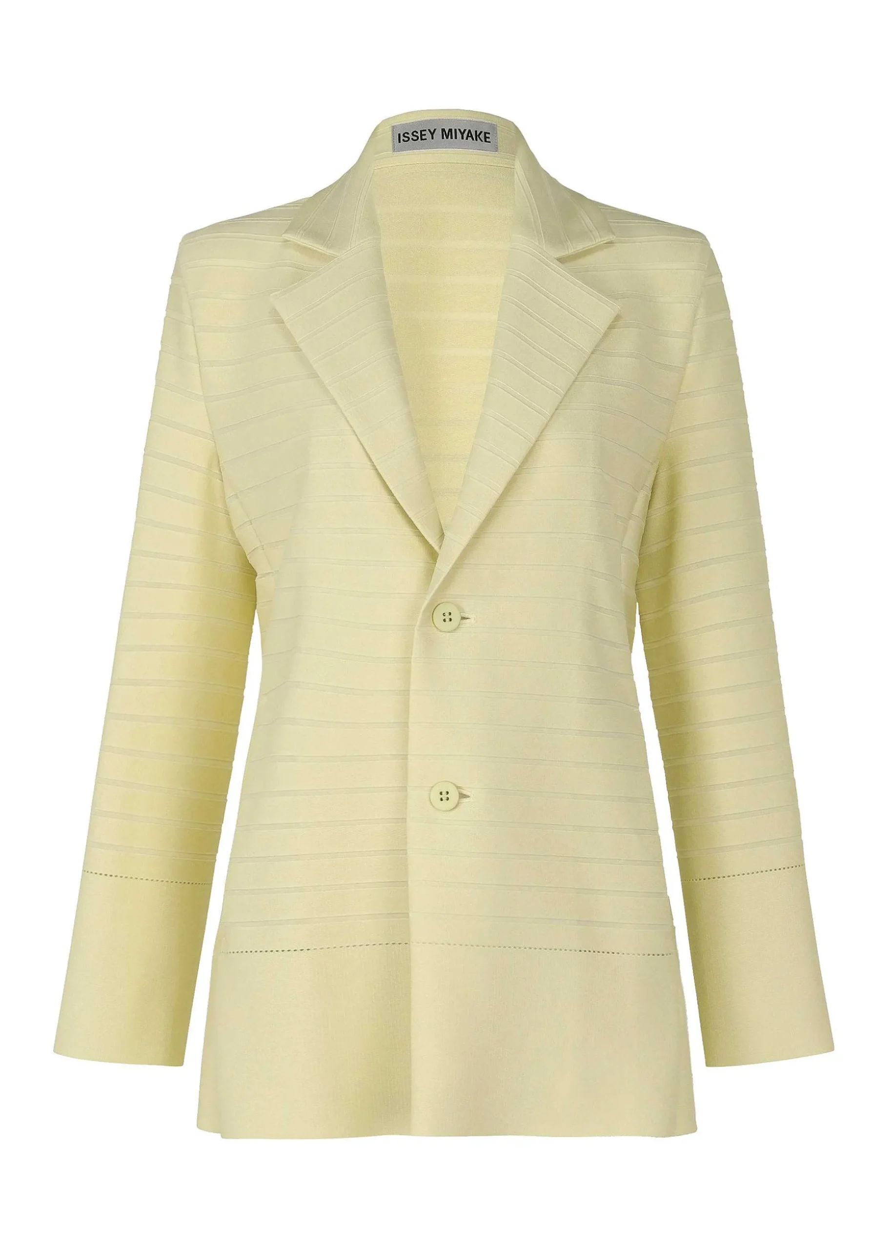 ISSEY MIYAKE Jackets & Blazers|Wide Stripe Knit