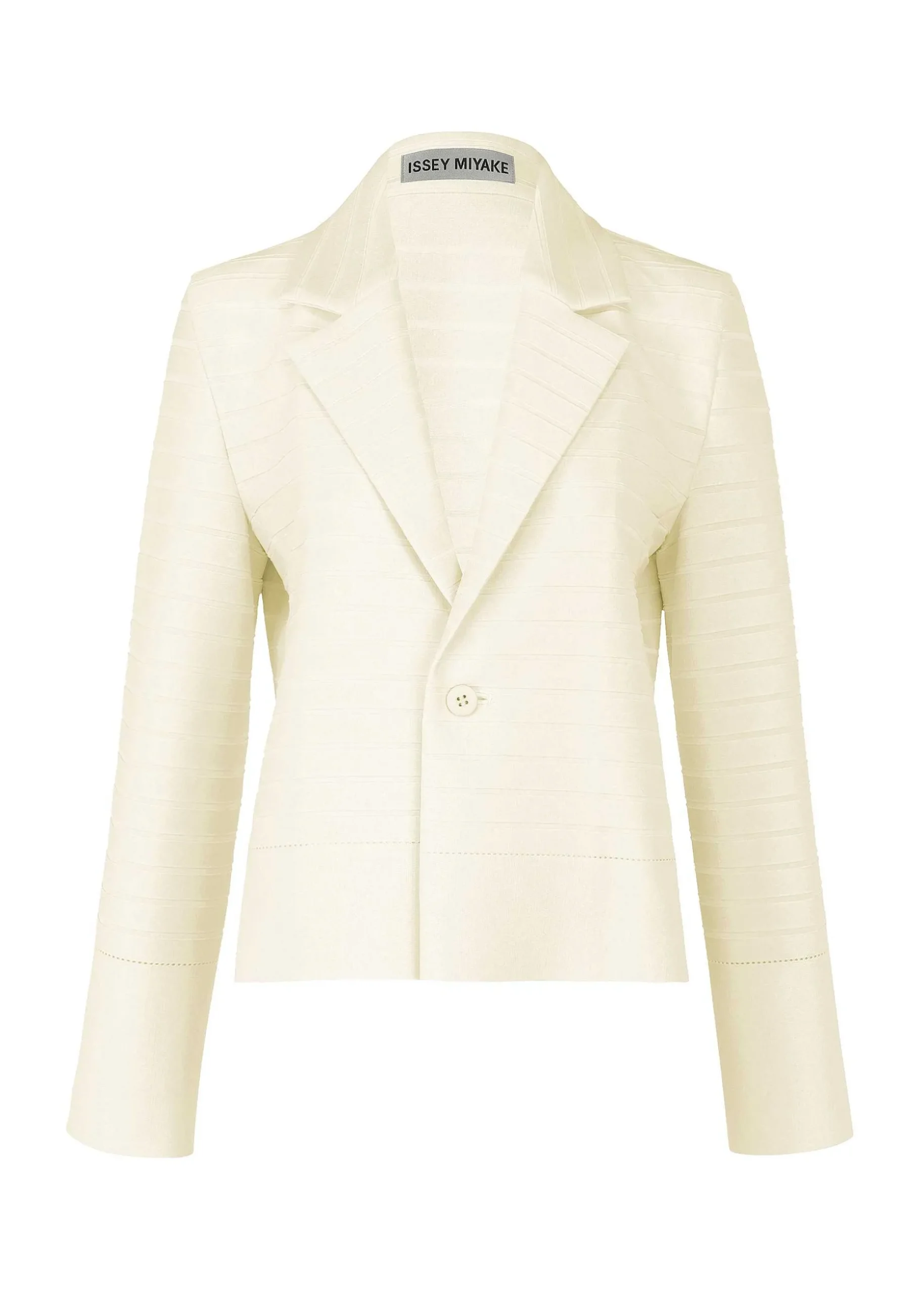 ISSEY MIYAKE Jackets & Blazers|Wide Stripe Knit